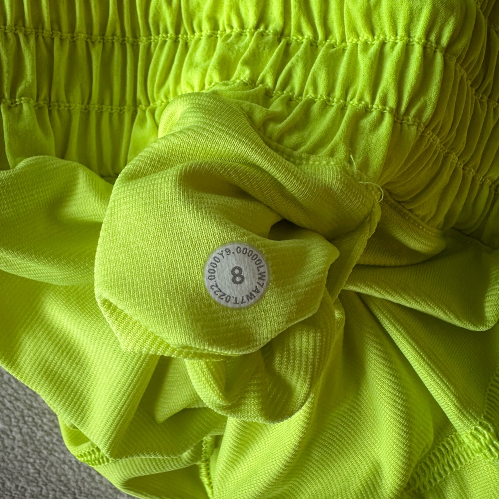 Lululemon Neon Hottie Hot HR Shorts - Picture 4 of 4